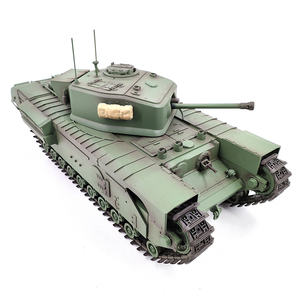HOSHI MK7 1/16 <span class=keywords><strong>Char</strong></span> RC C2310 <span class=keywords><strong>Télécommandé</strong></span>, Modèle de <span class=keywords><strong>Char</strong></span> de Combat Principal Britannique Churchill, Chenilles Métalliques, Jouet Tout-Terrain - Product Image 2