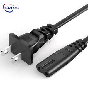 Fil de haute qualité Us Plug Extension électronique 110V Ac bobine 3 broches cuiseur à riz électrique C13 câble de cordon d'alimentation