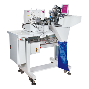 เครื่องเย็บห่วงเข็มขัดอัตโนมัติแบบสองเข็ม รุ่น RONMACK RM-254-DH พร้อมที่ตัดด้าย ใหม่ สำหรับโรงงานเสื้อผ้า - Product Image 1