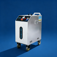 Machine de sablage à glace sèche silencieuse avec conception à faible bruit pour les applications de nettoyage en atelier