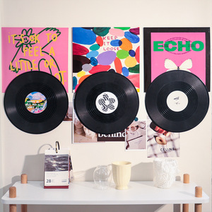 ไวนิลจำลองบันทึกการพิมพ์ดิจิตอลเป็นมิตรกับสิ่งแวดล้อมห้อ<span class=keywords><strong>ง</strong></span>การ์ตูนพื้นหลั<span class=keywords><strong>ง</strong></span>ขอ<span class=keywords><strong>ง</strong></span>ตกแต่งผนังอุปกรณ์ประกอบฉากถ่ายภาพ - Product Image 2