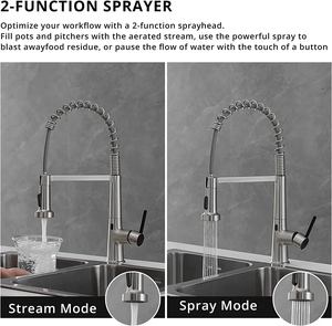 <span class=keywords><strong>Rubinetti</strong></span> da cucina <span class=keywords><strong>con</strong></span> <span class=keywords><strong>sensore</strong></span> intelligente da cucina rubinetto automatico a spazzola in nichel <span class=keywords><strong>con</strong></span> <span class=keywords><strong>sensore</strong></span> touchless - Product Image 3