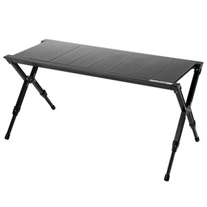 Beishanlang IGT Folding Table Aluminum Alloy Outdoor Camping Portable Lightweight Rectangular Table with Extension Panel - Product Image 2