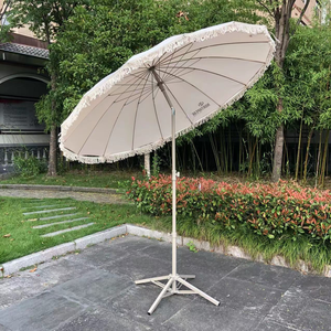 <span class=keywords><strong>Parasol</strong></span> <span class=keywords><strong>de</strong></span> Resort Commercial Haut <span class=keywords><strong>de</strong></span> Gamme en Polyester Imperméable, Grande Taille, Style Vintage Oxford avec Franges Élégantes – Vente en Gros <span class=keywords><strong>Fabricant</strong></span> - Product Image 3