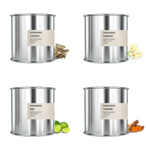 Huile essentielle de citron vert pur 100% pour la fabrication de bougies-Huile naturelle de calamus curcuma en vrac-Huile essentielle de tubéreuse pour les soins de la peau - Product Image 1