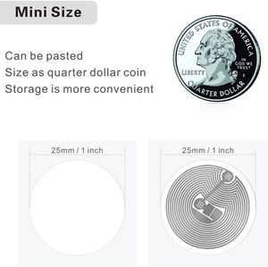 <span class=keywords><strong>NFC</strong></span> <span class=keywords><strong>Tag</strong></span> nhãn dán Ntag215 thẻ thành viên không thấm nước có thể ghi <span class=keywords><strong>NFC</strong></span> tương thích Mini <span class=keywords><strong>Pet</strong></span> 13.56MHz tần số ứng dụng/trang web - Product Image 3