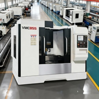 Centre d'usinage vertical automatique VMC855 pour la production industrielle de fraisage, haute précision, stabilité et exactitude garanties
