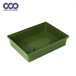 Plateau à fleurs de bonne qualité, 12mm, mousse matte avec Design à 4 broches, W 31cm x D 16.9cm x H 5cm - Product Image 3