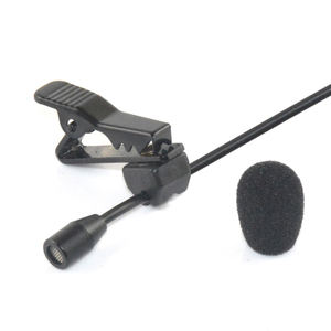 Micrófono <span class=keywords><strong>Profesional</strong></span> Negro LM-4005B, Micrófono de Solapa Omnidireccional con Transmisión de Sonido Puro y Nítido - Product Image 5