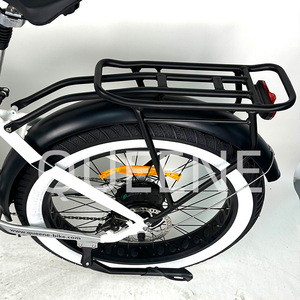 Vélo électrique de montagne à suspension complète VTT 500/750W Sport 26 <span class=keywords><strong>pouces</strong></span> avec porte-bagages arrière - Product Image 3