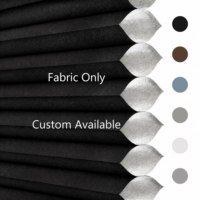 [Uniquement Tissu] Option Ultime ODM OEM Tissu Personnalisé pour Stores Plissés Alvéolés Anti-Vent pour Fenêtre