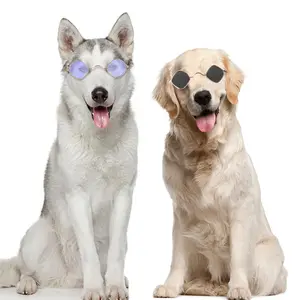 Hot Sale Pet Fashion Rhomboid Glasses Cool Dog Sunglasses Sun And Wind Protection Suitable For Dogs And Cats Pet Funny Glasses