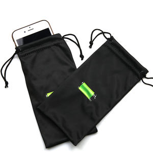 Kunden spezifische Sonnenbrille Brillen tasche Beutel Weiche Mikro faser Single Draw string <span class=keywords><strong>Pouch</strong></span> - Product Image 5