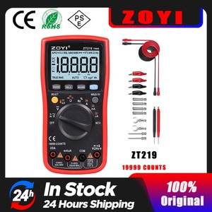 Multimètre numérique ZOYI ZT219 True RMS 19999 points de mesure NCV Fréquence Arrêt automatique <span class=keywords><strong>Tension</strong></span> AC/DC Ampèremètre Ohmmètre - Product Image 1