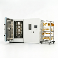Machine de revêtement sous vide PVD ionique cathodique multi-arc AsiaLink avec pompe et moteur PLC pour acier inoxydable, alliage, plastique, verre, céramique