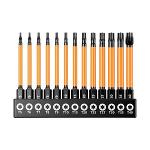 Guest Quality 13pcs Impact Magnetic <b>Torx</b> Bit 150mm Steel <b>Screwdriver</b> Set For Auto Repair - Product Image 2