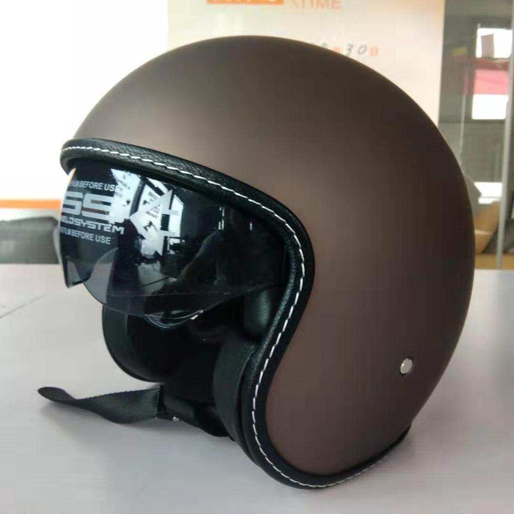Коврик коричневый 818 полулицевой точечный сертификат высокого качества мотоциклетный шлем
