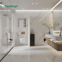 Carreaux muraux en céramique fabriqués en Chine 900x1800, motif pierre, antidérapants, surface brillante, épaisseur 9 mm, pour restaurant, villa, salon