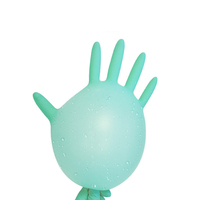 Boîte de gants en nitrile jetables verts 100 pcs