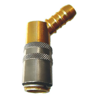Connecteur à déconnexion rapide ZZ80-45 45 °   Coude pour HASCO Z80/9/13/19 en laiton avec/sans valve, moule de refroidissement OEM