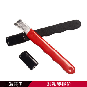 Afilador de cuchillos Yunbei Yb, piedra de afilar de cerámica, rojo y negro, para tijeras de jardín, herramienta portátil de afilado rápido - Product Image 5