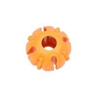 Balle distributrice de friandises pour chien, jouet interactif en caoutchouc pour l'engraissement mental et l'hygiène dentaire, idéal pour les chiots en pleine dentition et les chiens à alimentation lente