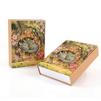 Jeu de cartes à collectionner sur le thème des animaux, conçu sur mesure, vente en gros auprès d'un fournisseur chinois pour le divertissement familial