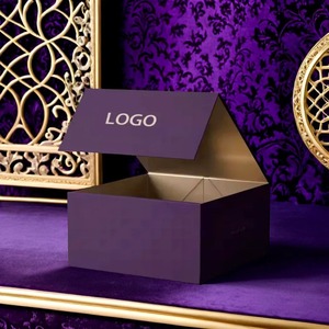 Custom Luxury Rigid Paper Gift Boxes Candles Magnetic Vlosure <b>Foldable</b> <b>Box</b> - Product Image 6