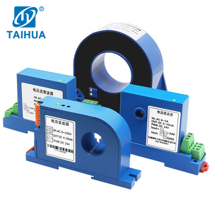 Taihua หม้อแปลงกระแสไฟฟ้า0-1000A กระแสสลับ, หม้อแปลงไฟฟ้ากระแสตรงแยกกระแส4-20mA โมดูลส่งสัญญาณกระแสไฟฟ้า - Product Image 5