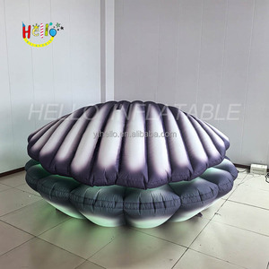 Modelo de concha de mar iluminada con Led para puesta en escena, concha marina inflable para boda, evento, publicidad, decoración de fiesta - Product Image 5