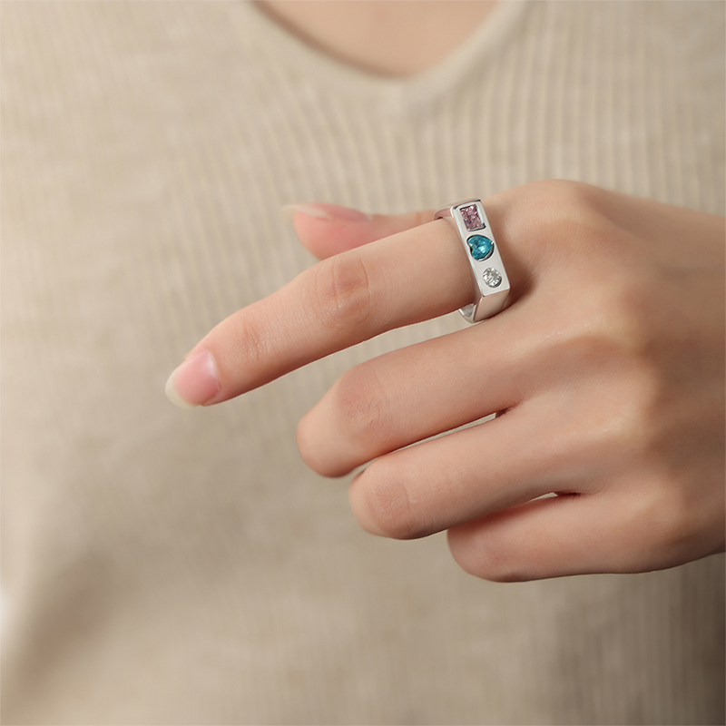 A536-Anillo de plata