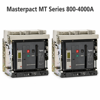 Masterpact MT08-40 ACB yang Dapat Ditarik 1140VAC Pemutus Sirkuit Udara 800A-4000A 3P 4P untuk Pasokan Daya Pusat Data Skala Besar