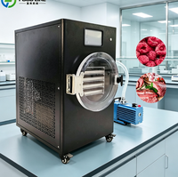 Goedkope energiezuinige kleine vriesdroogmachine voor gebruik in kleine voedselproductiewerkplaatsen Kleine vriesdroogmachine
