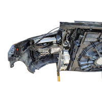 Conjunto de Parachoques Delantero, Kit de Carrocería Frontal Completo para BMW X6 Nuevo Modelo G06, Conjunto de Parte Delantera con Faros LED