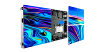 Panel LED COB 0.93 para Video Wall, 600x337.5mm, Ultra Delgado, Pantalla LED 4K para Interiores, para Cine en Casa y Publicidad