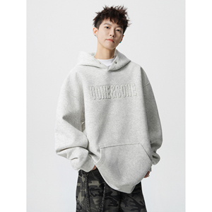 Sudadera con Capucha <span class=keywords><strong>de</strong></span> Pelo <span class=keywords><strong>de</strong></span> Conejo Estilo Americano para <span class=keywords><strong>Hombre</strong></span>, Otoño Invierno, Nueva Marca <span class=keywords><strong>de</strong></span> Moda, Holgada, Informal, con Capucha y Mangas Raglán - Product Image 6