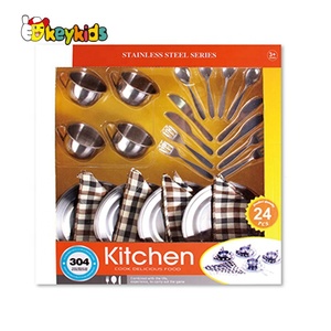 En gros 10 PIÈCES en acier inoxydable <span class=keywords><strong>jouet</strong></span> casseroles pour enfants M03A002 - Product Image 6