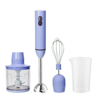 Mixeur plongeant multifonctionnel KitchenAid Professional à moteur CC, mixeur électrique portatif avec récipient en plastique pour usage domestique