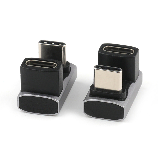 USB C Adapter USB 3.1 C Type Male to USB 3.1 C Type Female Adapter for Charging and Data