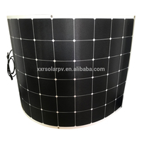 Panneaux solaires monocristallins à prix abordable 250W 500W, panneaux solaires flexibles Sunpower pour système d'énergie solaire de camping-car, yacht, tente, bateau