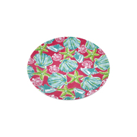 Assiette de table en mélamine au design marin, vente chaude en usine, assiette de dessert personnalisée en plastique moderne pour fête, vaisselle de cuisine