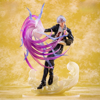 Figura Coleccionable de Anime JJK Satoru Gojo, Oficialmente Licenciada, de PVC ABS Morado Hueco, en Empaque Original para Fans, Venta al Por Mayor