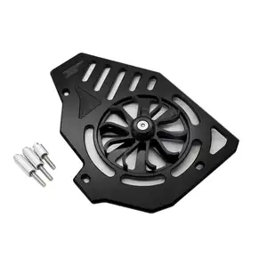 Motorcycle modified accessories aluminum fan cover radiator protective cover with excellent quality for Honda