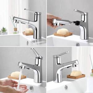 Wholesale Lowest Factory Price CUPC DVGW Bathroom <b>Deck</b> Waterfall Faucet Wash Basin Tap - Product Image 4