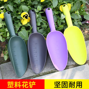Green Smooth Plastic Garden Shovel 270x78mm Durable For Soil Cat Litter Planting - Product Image 5