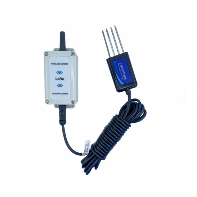 8 in 1 LoRa Wireless Soil Integrated Sensor Soil Moisture Temperature PH EC Salinity NPK Detector Monitoring Sensor IP68