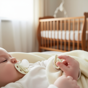 Clip per ciuccio Ilan 2 mm colore crema 3 pezzi per accessorio per l'alimentazione del bambino - Product Image 3