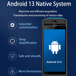 倉庫データコレクターAndroid 13頑丈ハンドヘルド2D QRコードリーダー工業用バーコードスキャナーコレクターデータウェアハウスPDA - Product Image 2