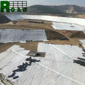 Panneau non tissé de drainage de l'ANIMAL FAMILIER pp de polyester de géotextile blanc, noir, <span class=keywords><strong>gris</strong></span> coloré avec le géotextile - Product Image 3