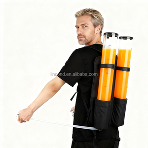 Mochila Dispensadora de Bebidas Gigante Fresca <span class=keywords><strong>Fusion</strong></span>, Dispensador de Bebidas para Fiestas de Mardi Gras, Mochila para Servir Bebidas - Product Image 5